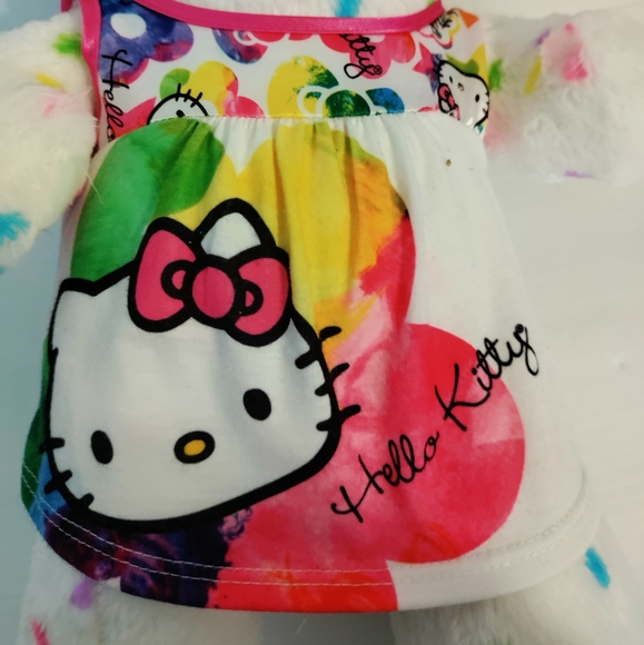 Build A Bear Hello Kitty 40th Anniversary Plush White Confetti Sprinkles - Picture 12 of 12